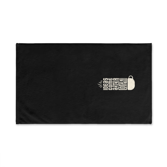 Coffee-Inspired Hand Towel for Creative Spaces, Kitchen Decor, Gift for Coffee Lovers, Unique Home Accessory, Funny Kitchen Towel