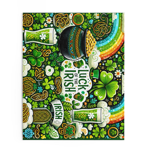 Puzzle - 120- Irish - St. Patrick's Day - Shamrocks