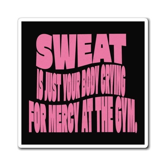 Gym Motivation Magnets, Fitness Decor, Workout Reminder, Funny Fridge Magnet, Home Office Decor