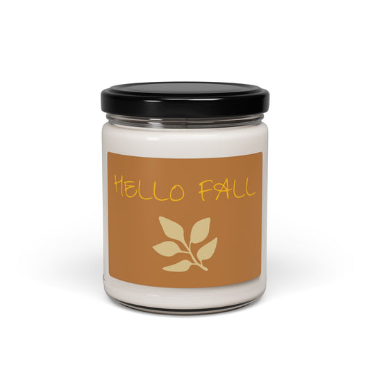 Scented Soy Candle - Hello Fall 9oz