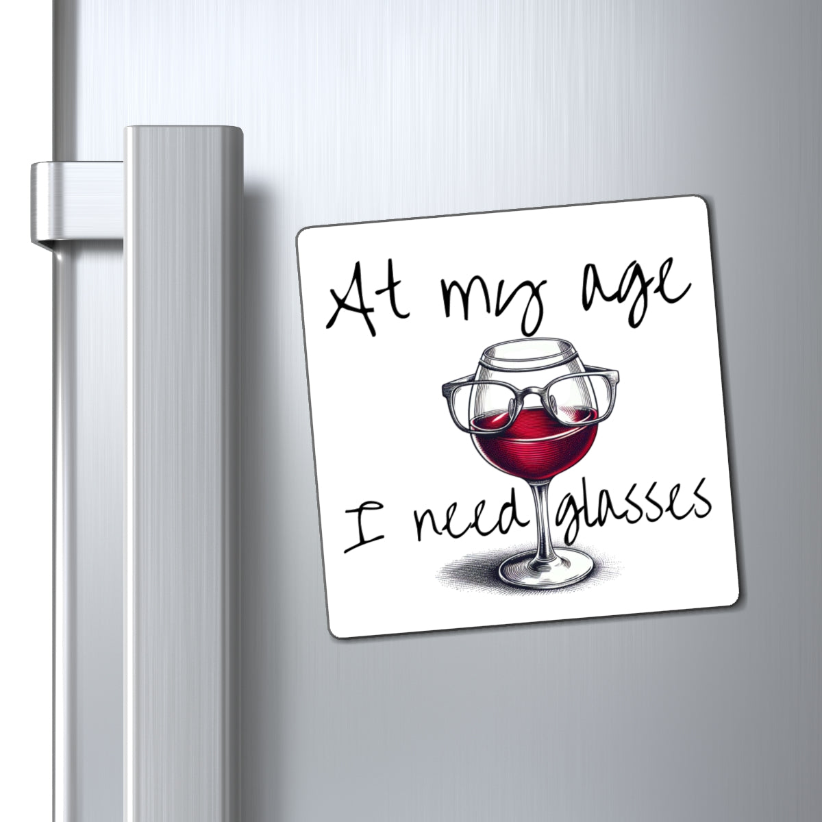 Magnet - Funny Wine Glasses