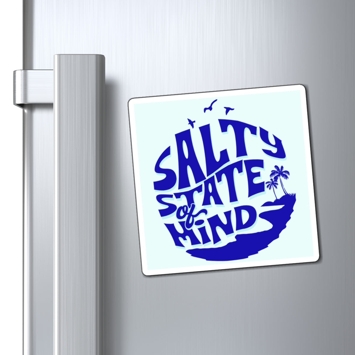 Salty State of Mind Magnets, Beach Decor, Surfing, Nautical Home Accessories, Coastal Vibes