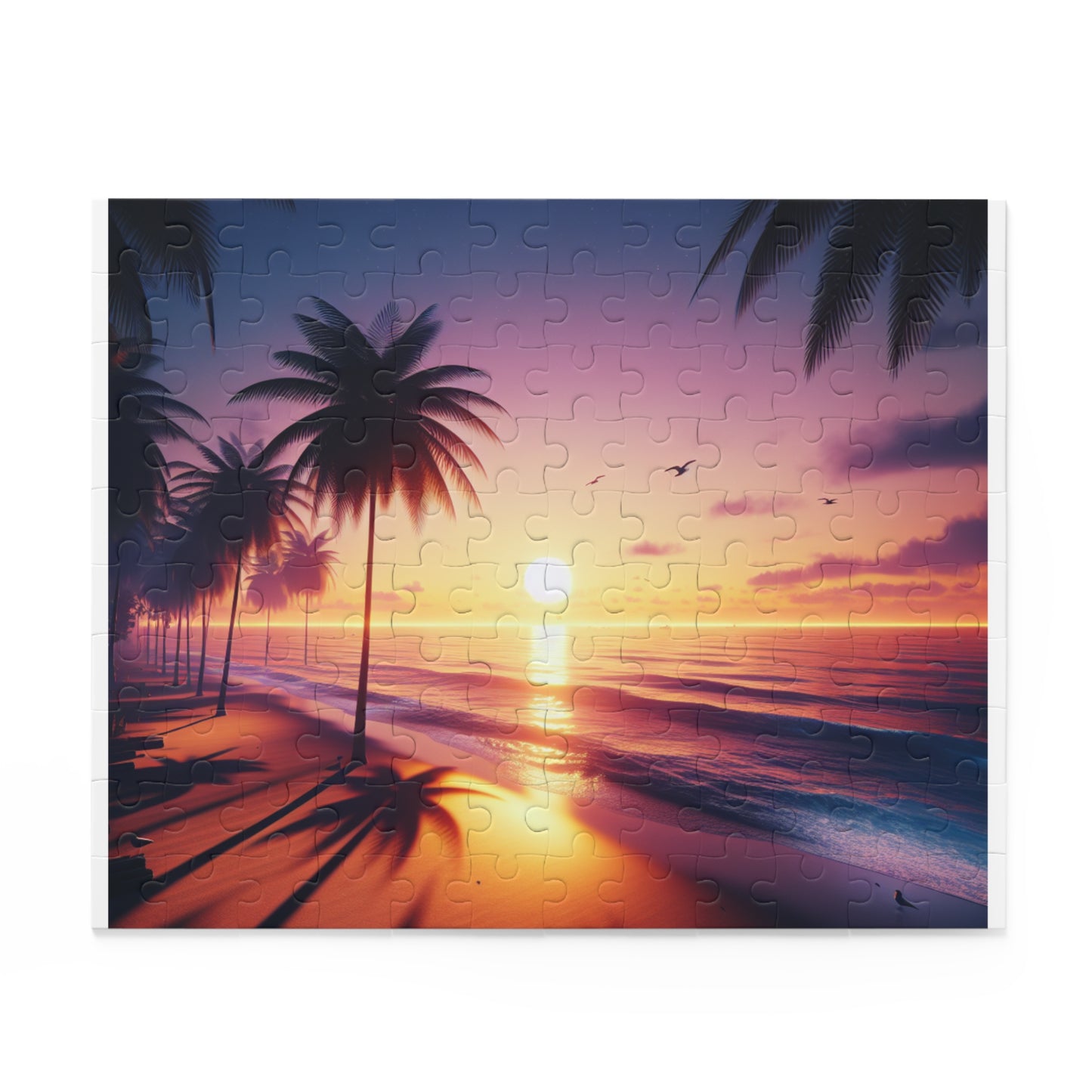 Puzzle - 120-Piece Sunset Beach