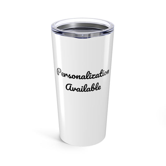 Personalized 20oz Tumbler, Insulated Travel Mug, Custom Coffee Cup, Unique Gift, Perfect for Holidays & Celebrations