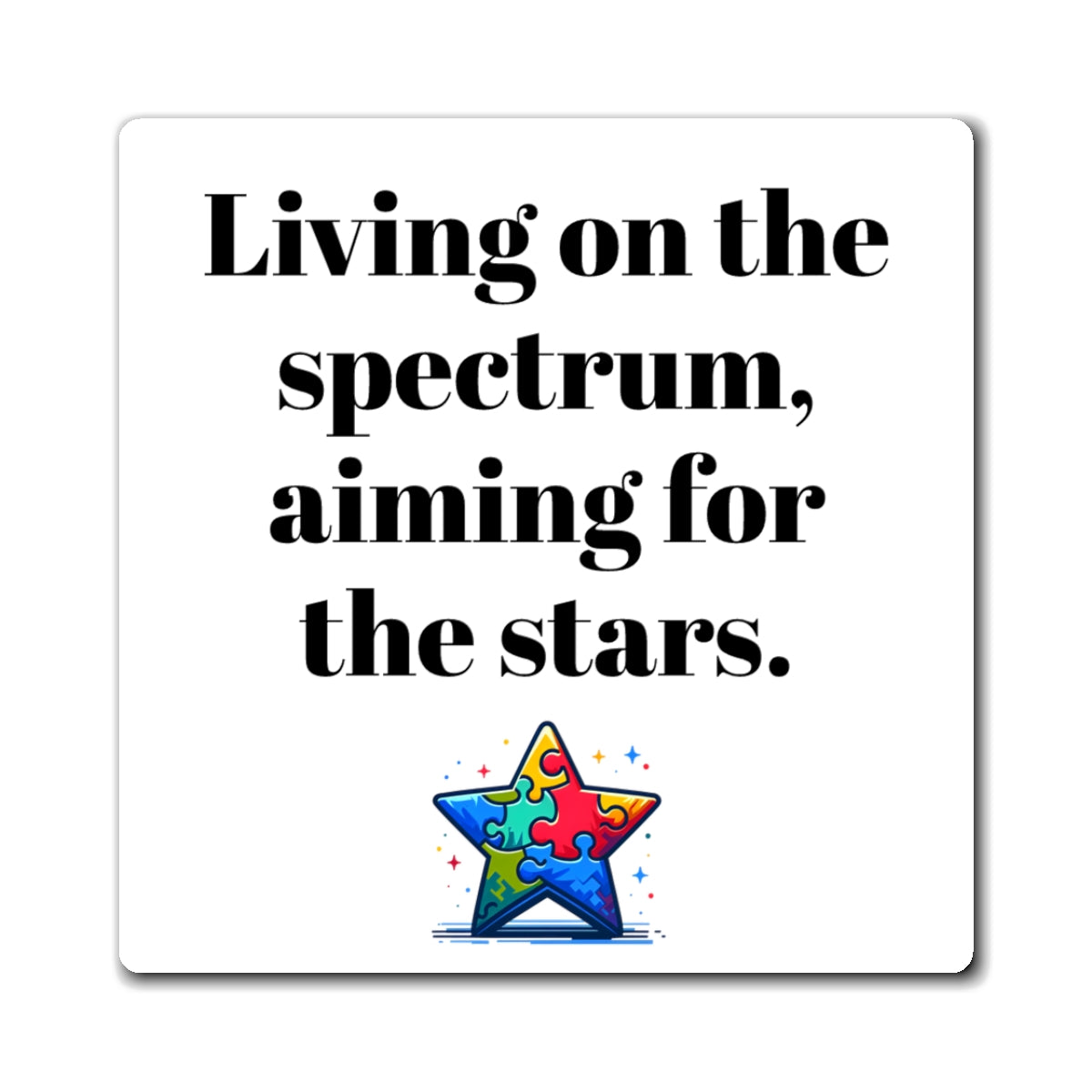 Magnets, Autism Awareness Gift, Inspirational Fridge Magnet