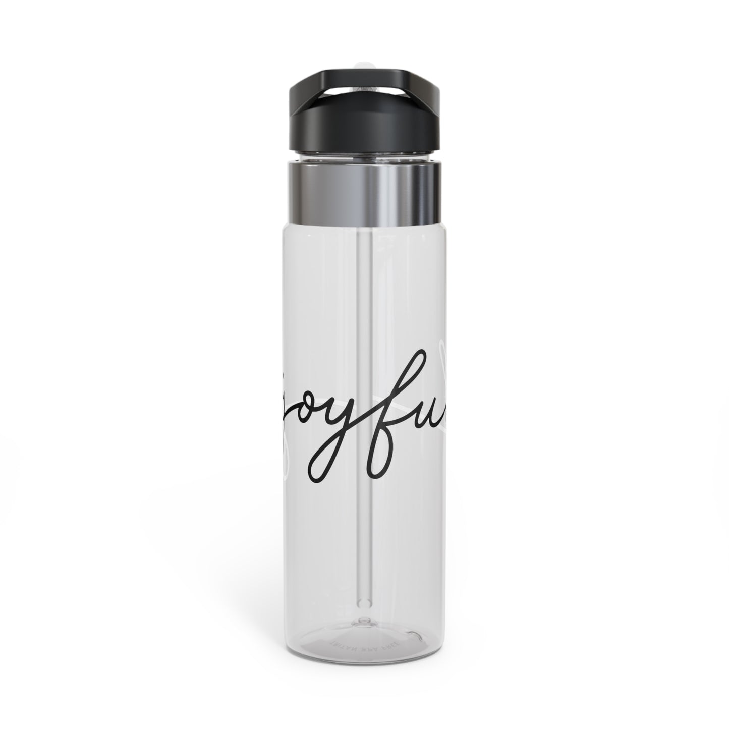 Joyful 20oz Tritan™ Sport Bottle - Clear Water Bottle for Active Lifestyle