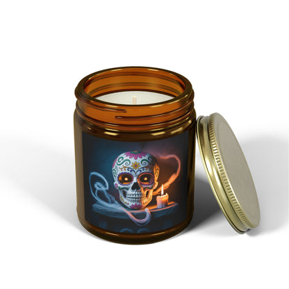 Skull Scented Candle | Aromatic Home Decor, Halloween, Unique Candle