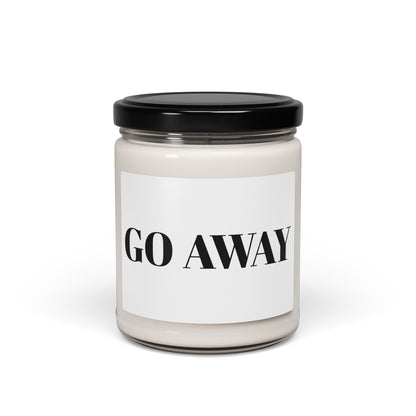 Scented Soy Candle - 9oz GO AWAY