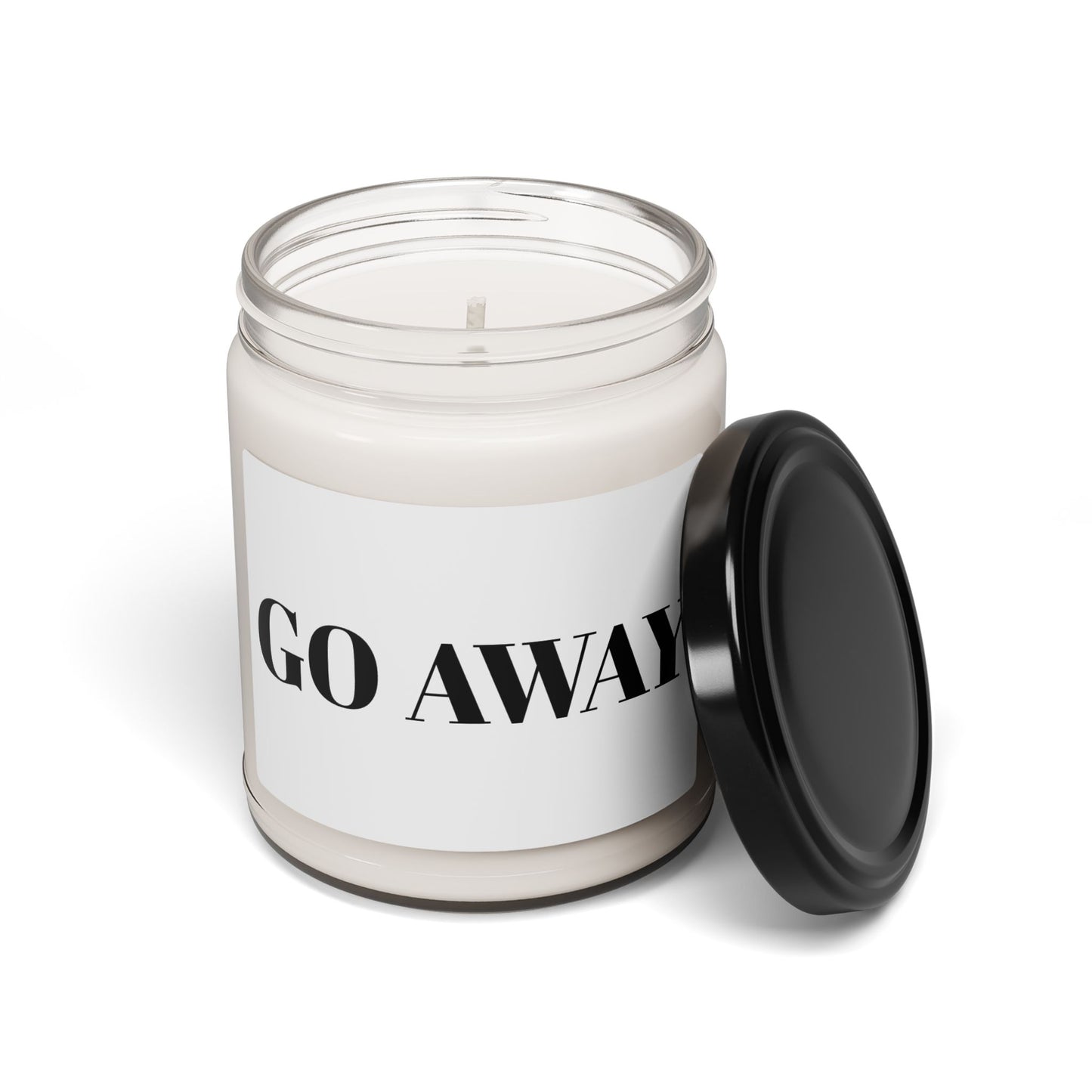 Scented Soy Candle - 9oz GO AWAY