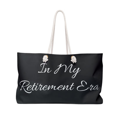 In My Retirement Era Weekender Bag - Stylish Travel Tote for Relaxation and Adventure