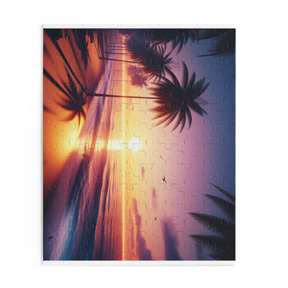 Puzzle - 120-Piece Sunset Beach