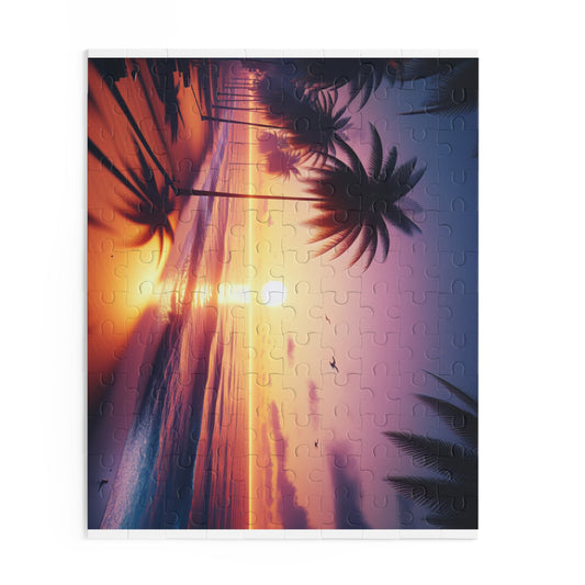 Puzzle - 120-Piece Sunset Beach