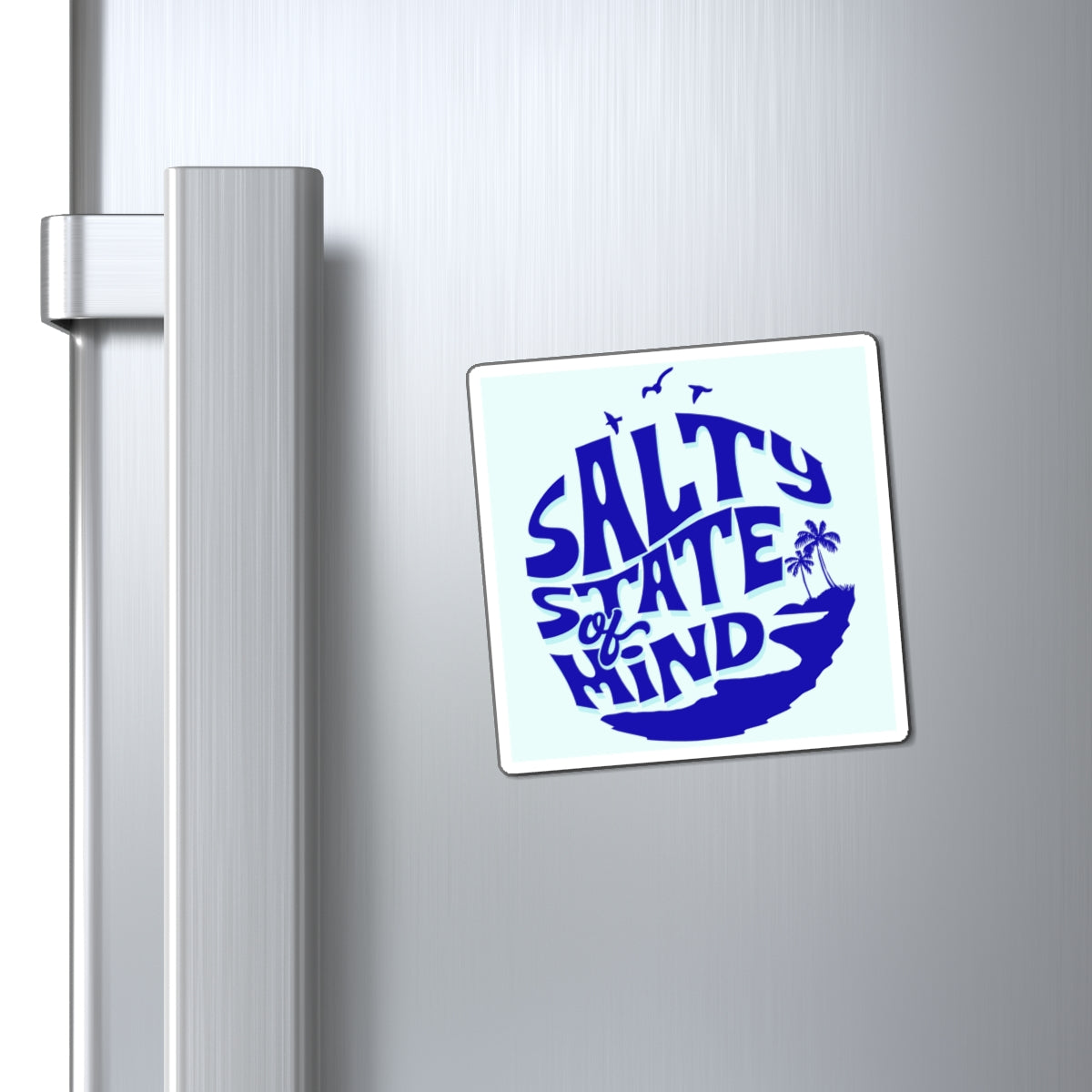 Salty State of Mind Magnets, Beach Decor, Surfing, Nautical Home Accessories, Coastal Vibes