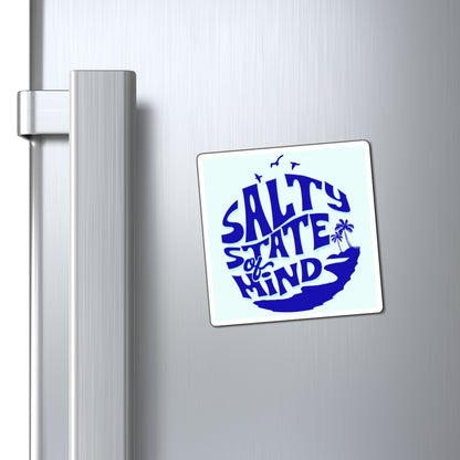 Salty State of Mind Magnets, Beach Decor, Surfing, Nautical Home Accessories, Coastal Vibes