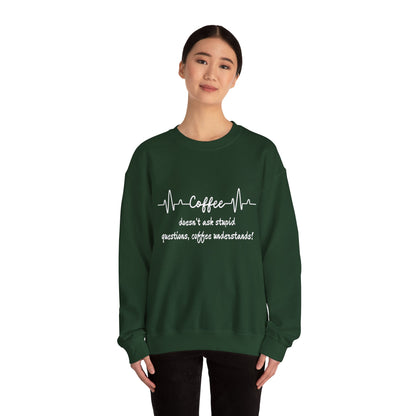 Heavy Blend™ Crewneck Sweatshirt - Cozy and Comfy - Coffee Lovers