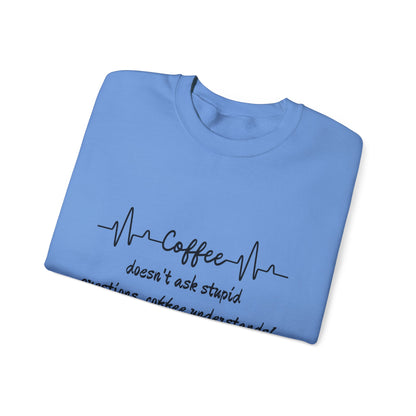 Heavy Blend™ Crewneck Sweatshirt - Cozy and Comfy - Coffee Lovers