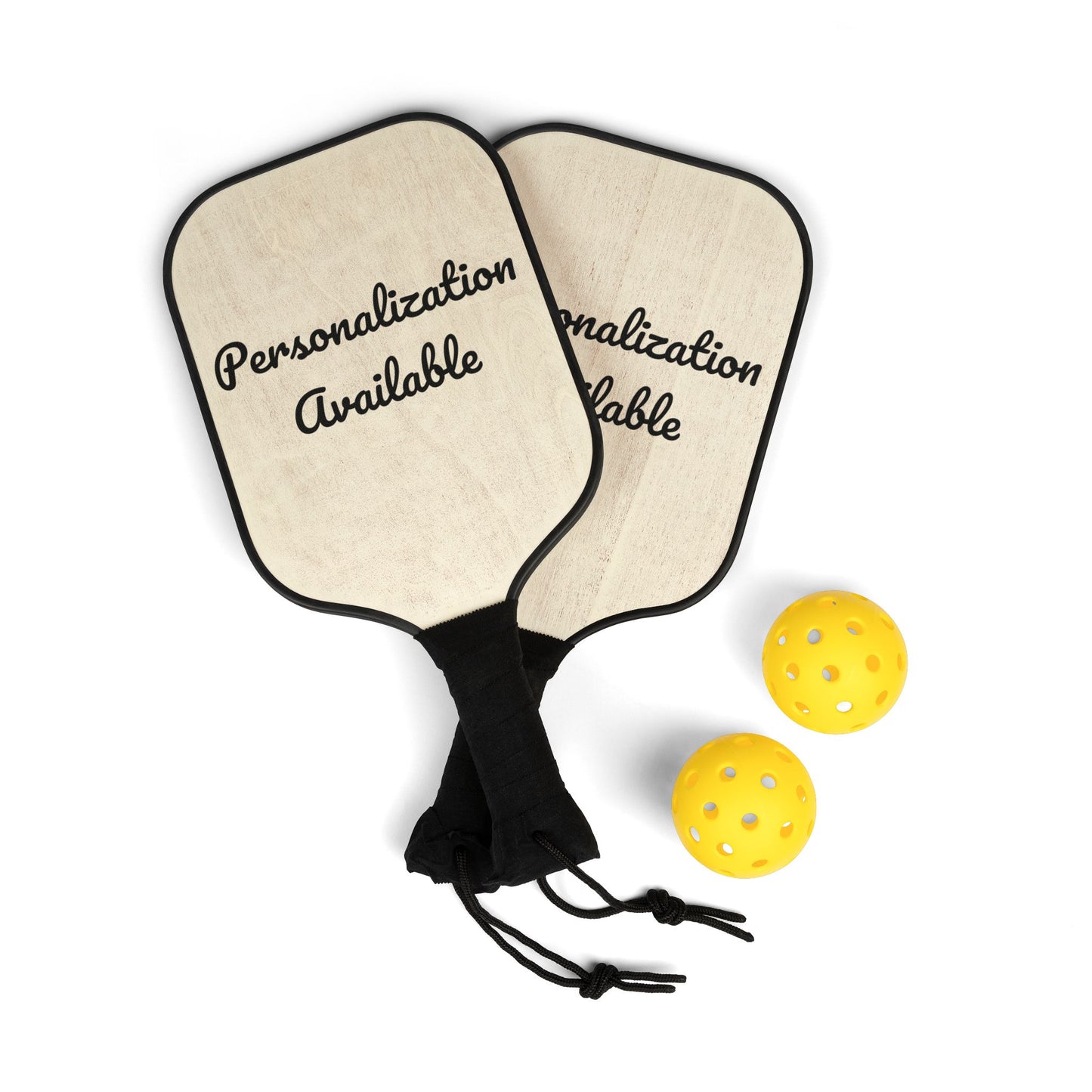 Personalized Pickleball Paddle Set – Perfect for Players, Sports Events, and Family Fun