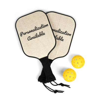 Personalized Pickleball Paddle Set – Perfect for Players, Sports Events, and Family Fun