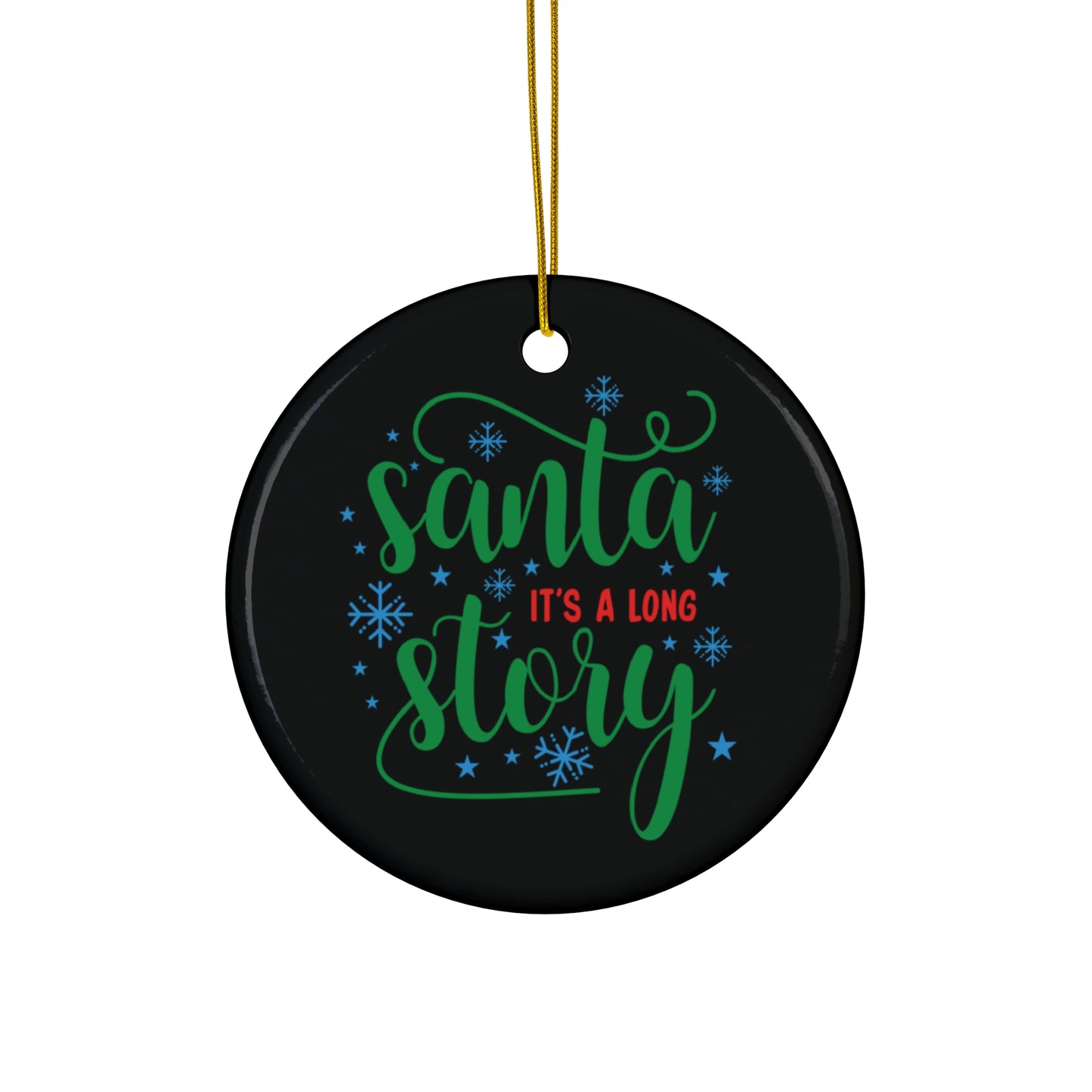 Ceramic Ornament - Funny Holiday Decoration