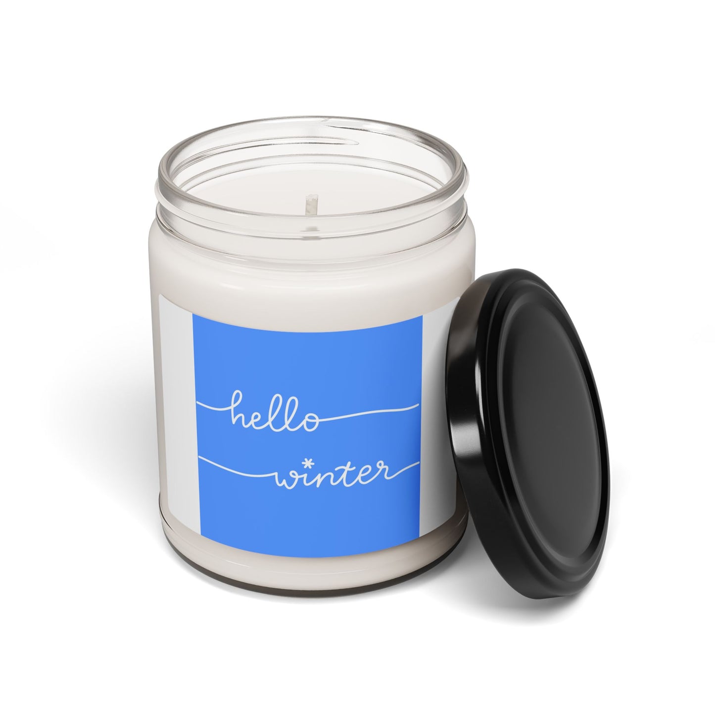Scented Soy Candle - 9oz Hello Winter