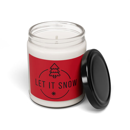 Scented Soy Candle - 9oz Holiday Let It Snow