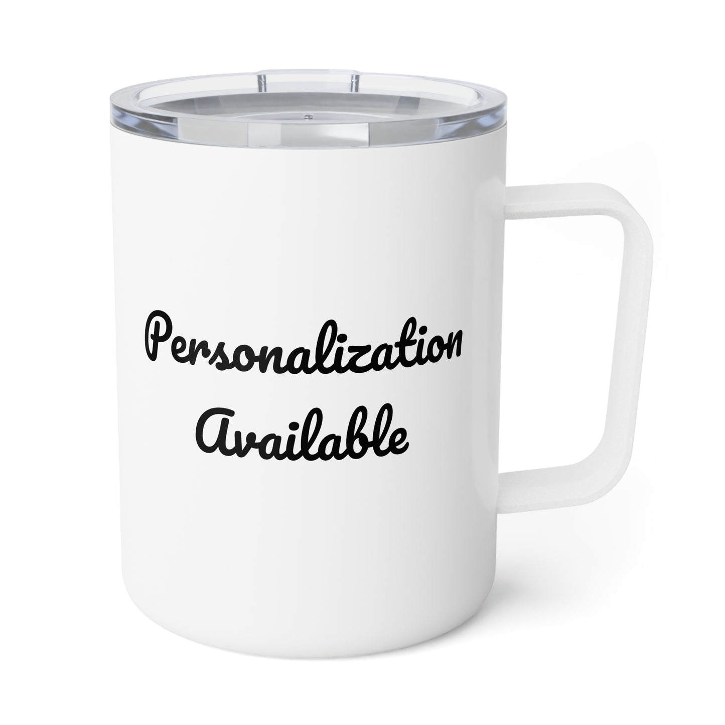 Personalized Insulated Coffee Mug, 10oz | Perfect for Gifts, Travel Mugs, Hot Beverages, Office Use, Home Decor