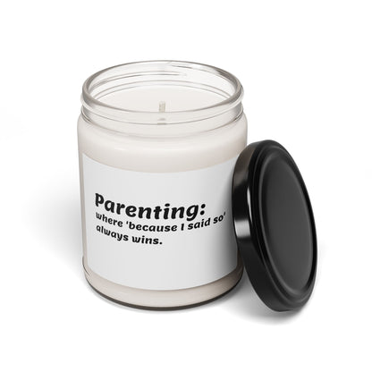 Scented Soy Candle / Perfect Gift for Parents