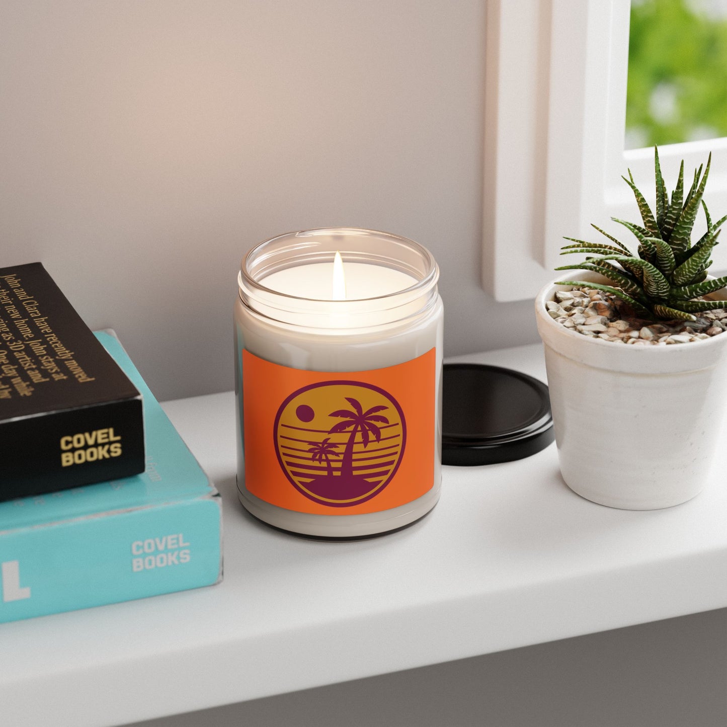 Scented Soy Candle - 9oz - Tropical Sunset