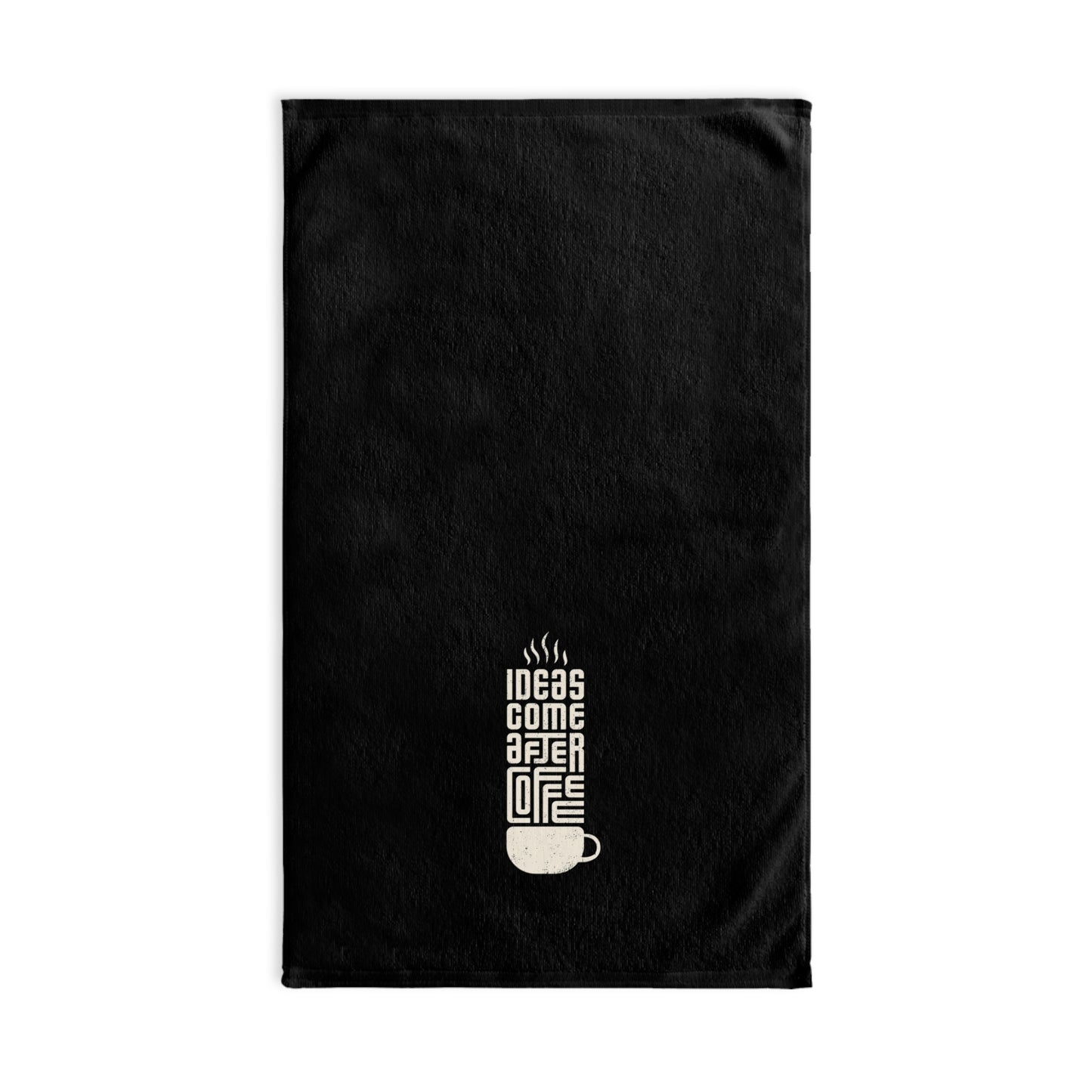 Coffee-Inspired Hand Towel for Creative Spaces, Kitchen Decor, Gift for Coffee Lovers, Unique Home Accessory, Funny Kitchen Towel