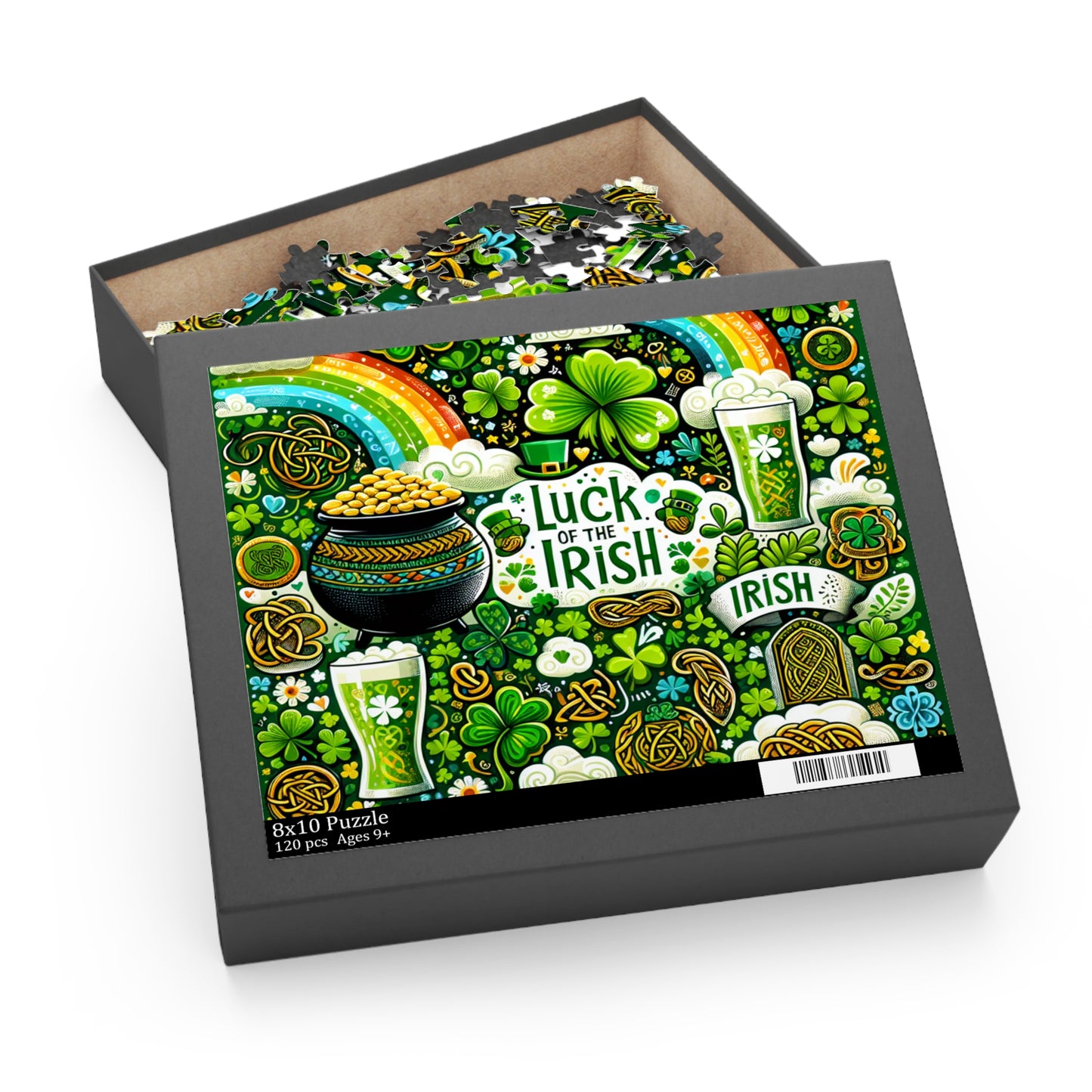 Puzzle - 120- Irish - St. Patrick's Day - Shamrocks