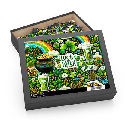 Puzzle - 120- Irish - St. Patrick's Day - Shamrocks
