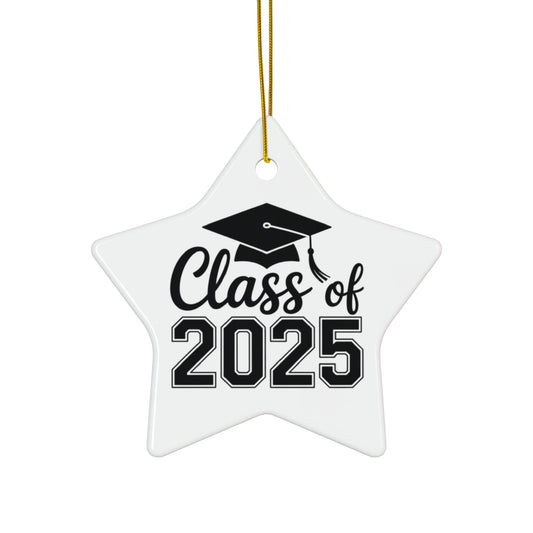 Graduation 2025 Ceramic Ornaments