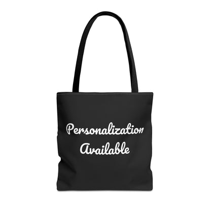 Personalized Tote Bag, Custom Tote, Eco-Friendly Bag, Reusable Shopping Bag, Gift for Her, Stylish Carryall