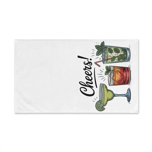 Cheers Hand Towel, Kitchen Decor, Cocktail Love, Bar Accessories, Fun Kitchen Towels, Summer Party Decor