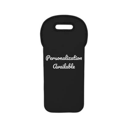 Personalized Wine Tote Bag | Customized for Wine Lovers, Perfect for Weddings, Birthdays, Parties, and Celebrations