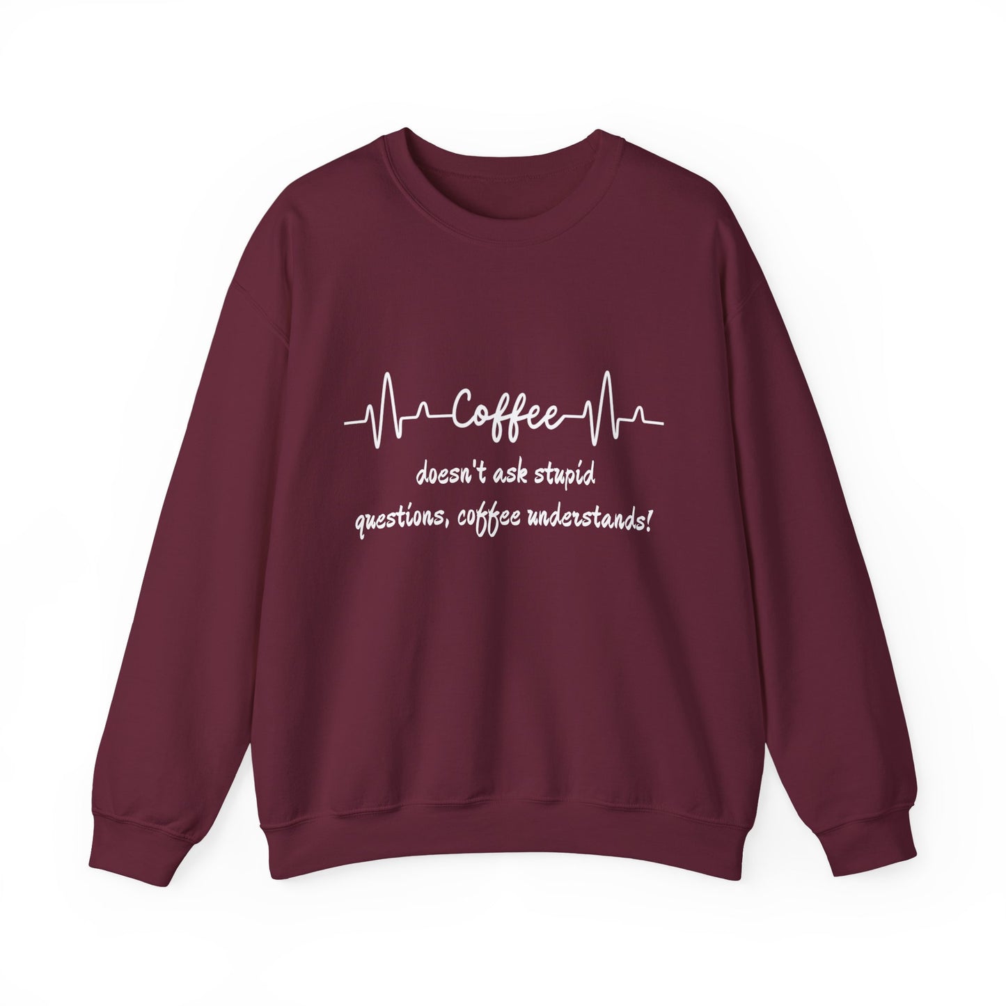 Heavy Blend™ Crewneck Sweatshirt - Cozy and Comfy - Coffee Lovers