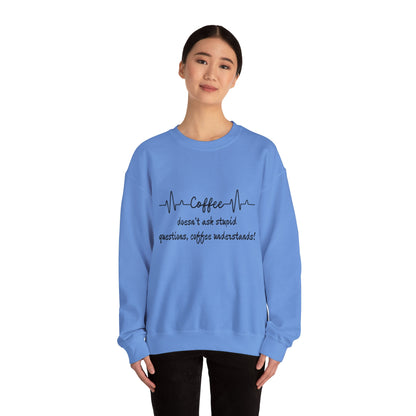 Heavy Blend™ Crewneck Sweatshirt - Cozy and Comfy - Coffee Lovers