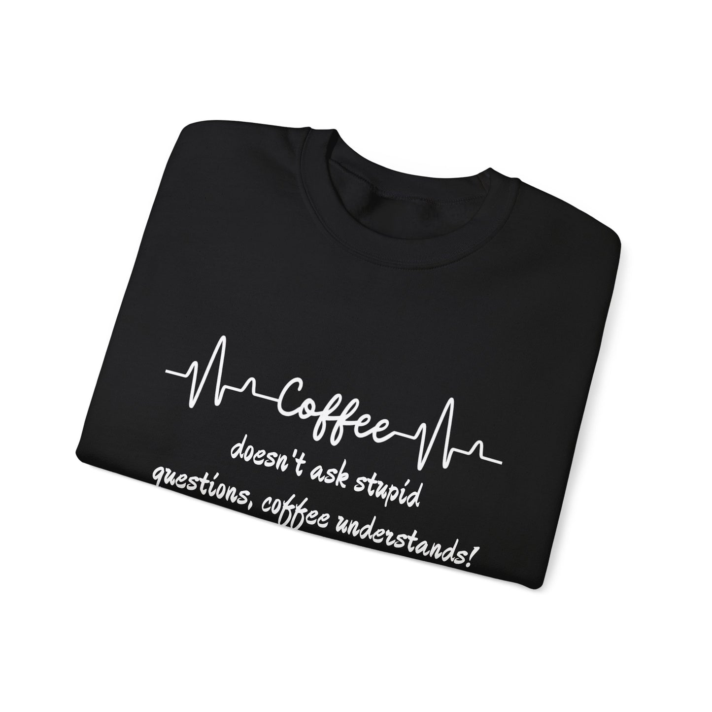 Heavy Blend™ Crewneck Sweatshirt - Cozy and Comfy - Coffee Lovers
