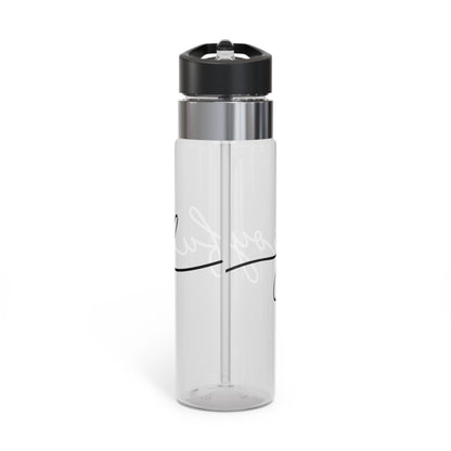 Joyful 20oz Tritan™ Sport Bottle - Clear Water Bottle for Active Lifestyle