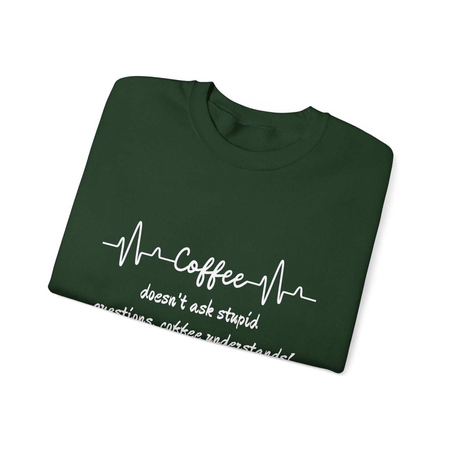 Heavy Blend™ Crewneck Sweatshirt - Cozy and Comfy - Coffee Lovers