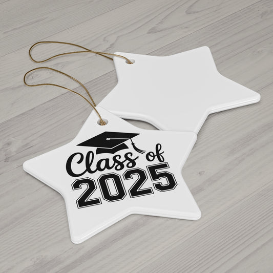 Graduation 2025 Ceramic Ornaments