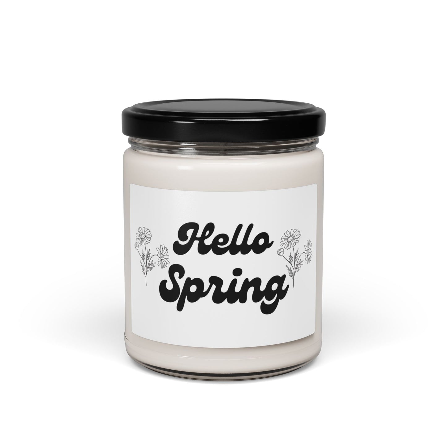 Spring Blossom Scented Soy Candle, Hello Spring Fragrance, Home Decor, Gift for Her, Eco-Friendly Candle, Aromatherapy