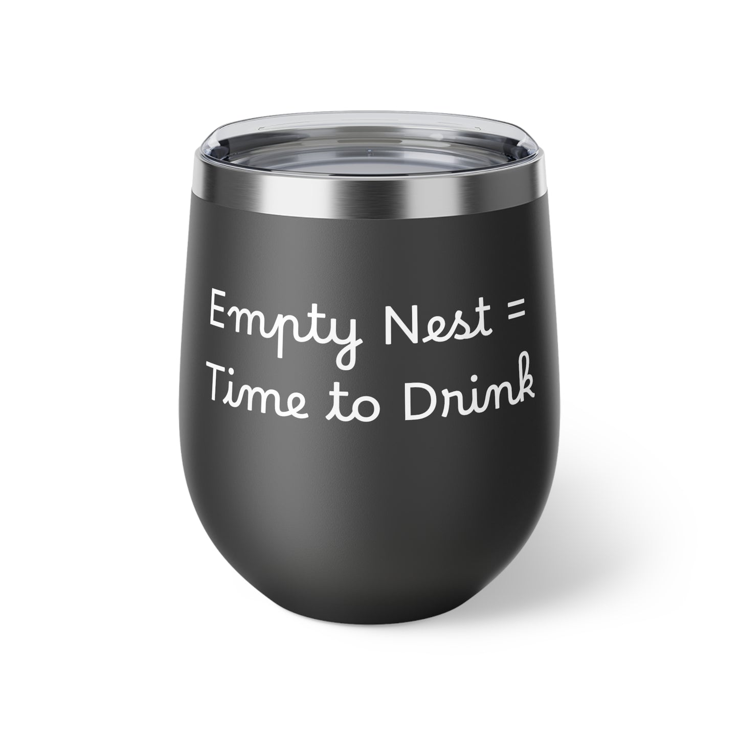 Funny Copper Insulated Cup - "Empty Nest = Time to Drink" - 12oz