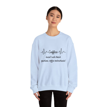 Heavy Blend™ Crewneck Sweatshirt - Cozy and Comfy - Coffee Lovers