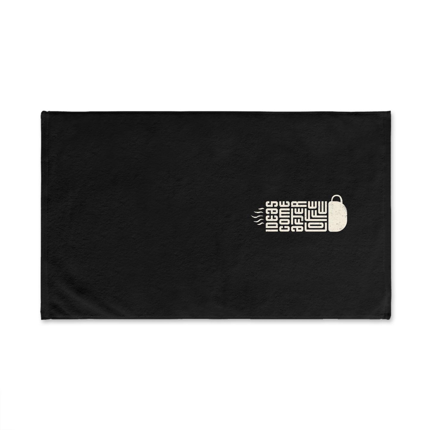 Coffee-Inspired Hand Towel for Creative Spaces, Kitchen Decor, Gift for Coffee Lovers, Unique Home Accessory, Funny Kitchen Towel