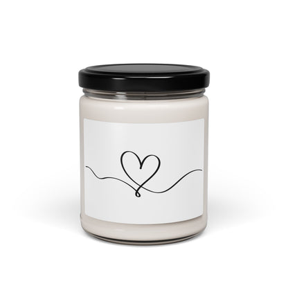 Scented Soy Candle - 9oz Heart