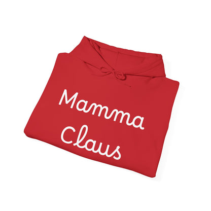 Mamma Clause Hooded Sweatshirt - Cozy Christmas Apparel for Moms