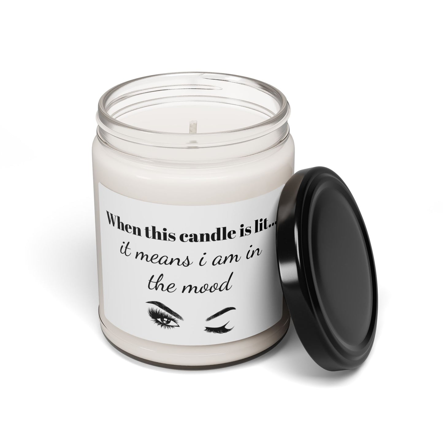 Funny Mood Scented Soy Candle - 9oz | Ideal for Relaxation & Romantic Evenings