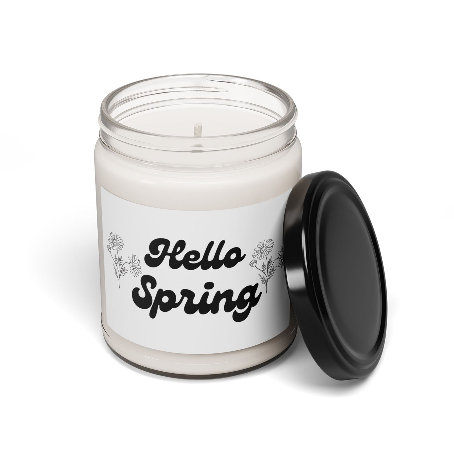 Spring Blossom Scented Soy Candle, Hello Spring Fragrance, Home Decor, Gift for Her, Eco-Friendly Candle, Aromatherapy