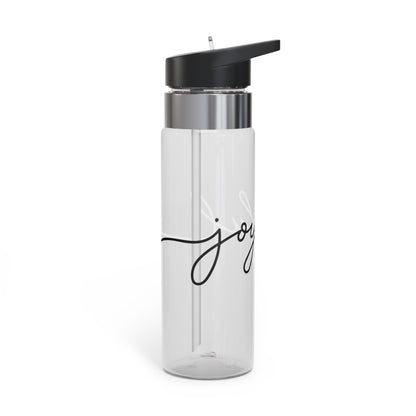 Joyful 20oz Tritan™ Sport Bottle - Clear Water Bottle for Active Lifestyle